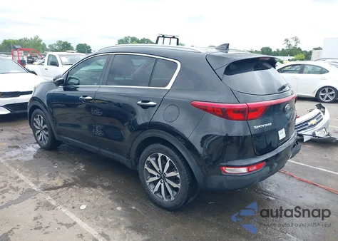 2017 Kia Sportage Ex from USA, damaged, VIN KNDPN3AC3H7285581